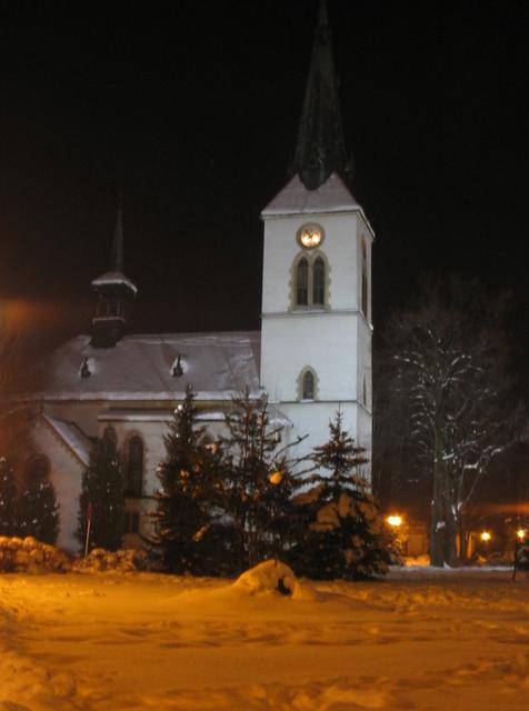 Doln Kubn - Kostol v noci