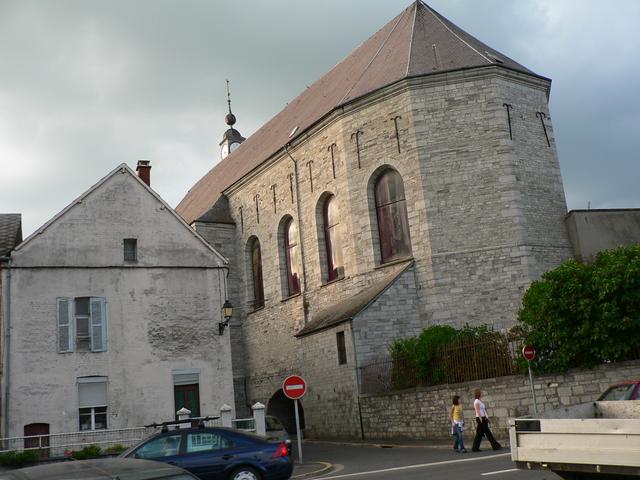 Givet - leto 2005 - Kostol v Givete (Francuzsko)