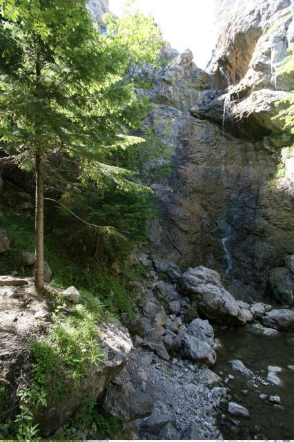 Prosiecka dolina - Vodopd v Prosieckej doline